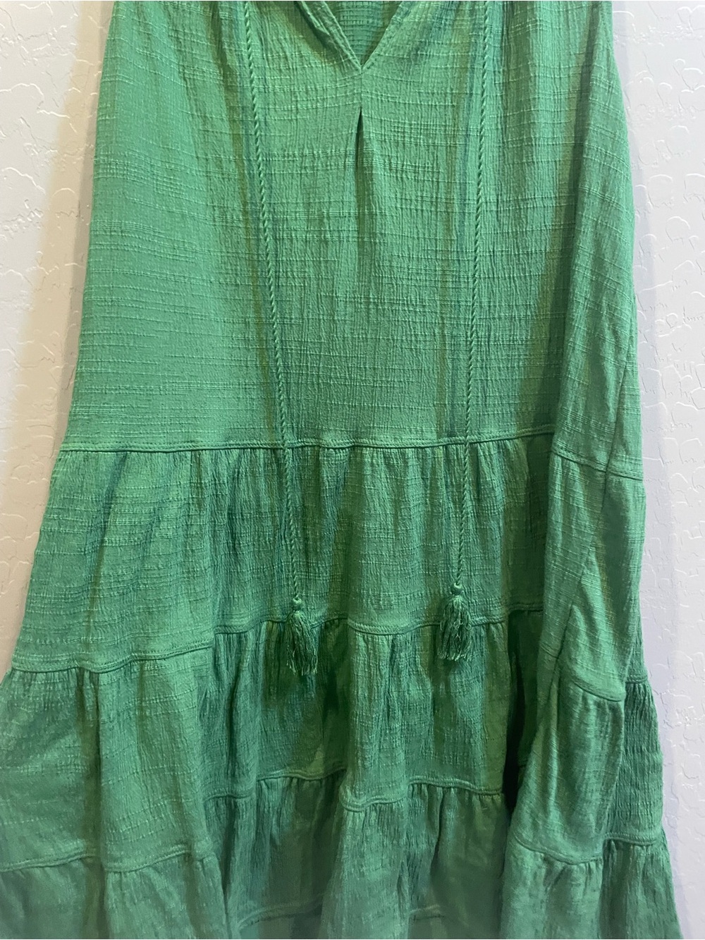 Max Studio Green Ribbed Sleeveless Top - Picture 7 of 9